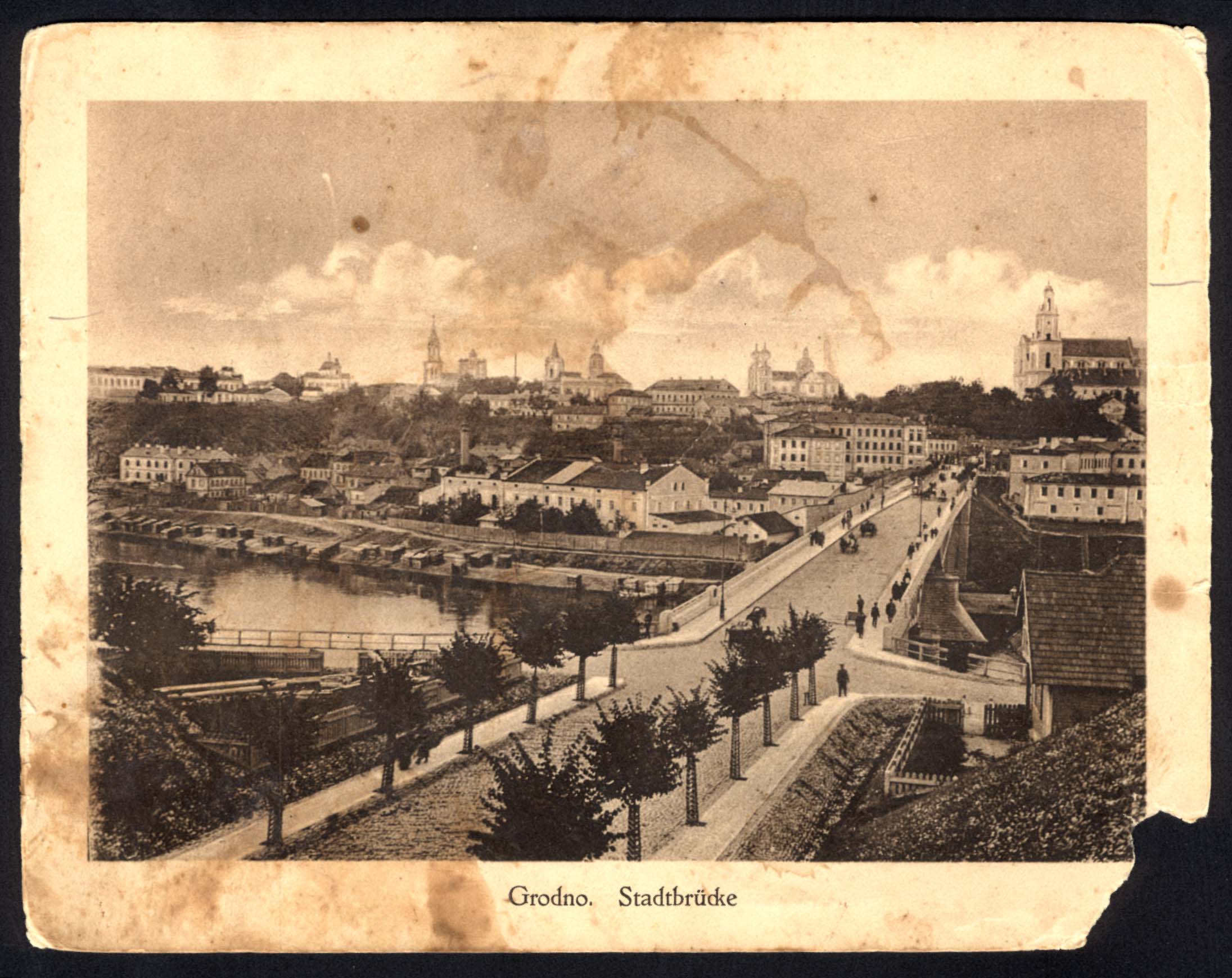 View of Grodno, before World War I